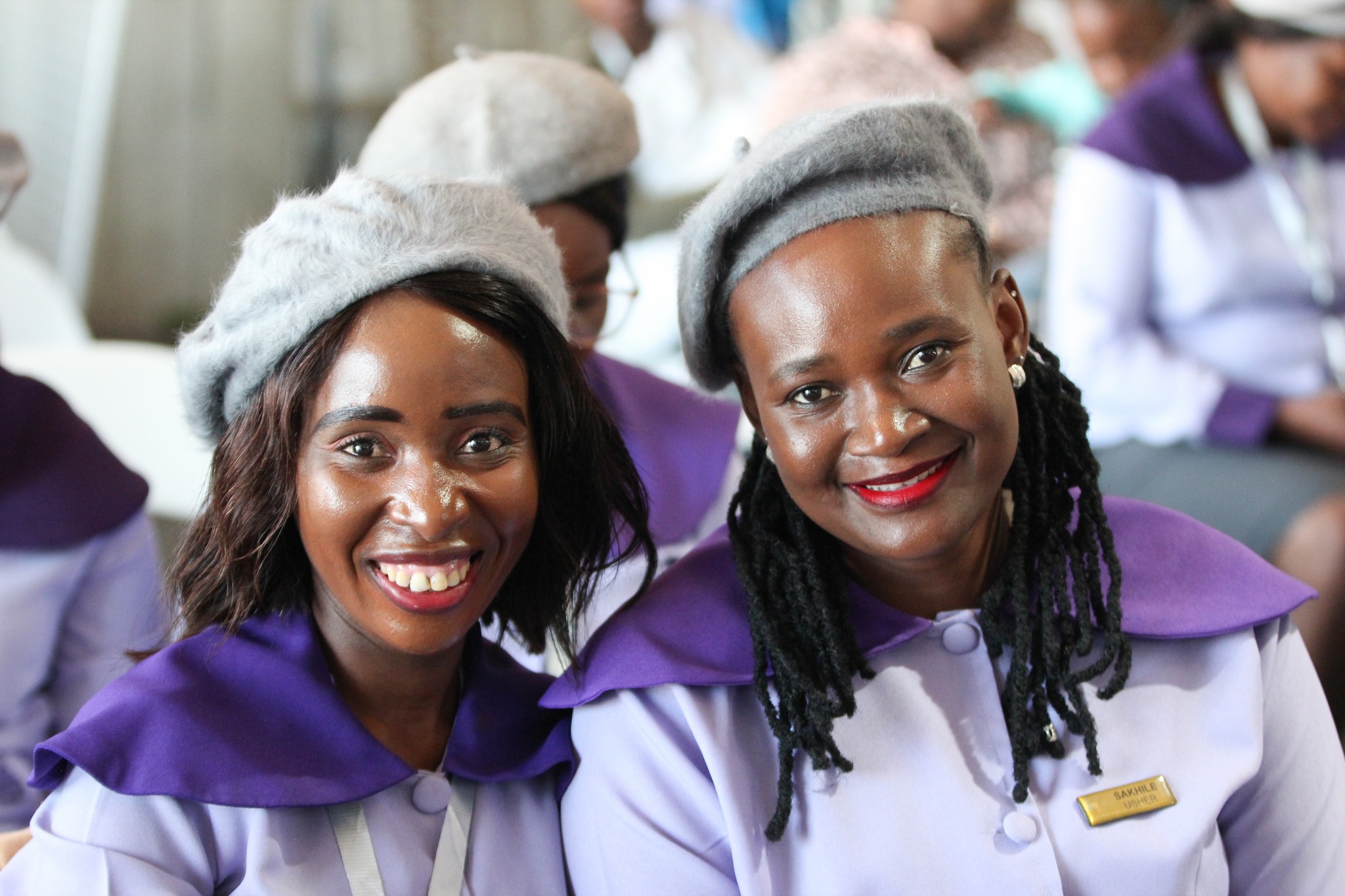MLI women celebrating together